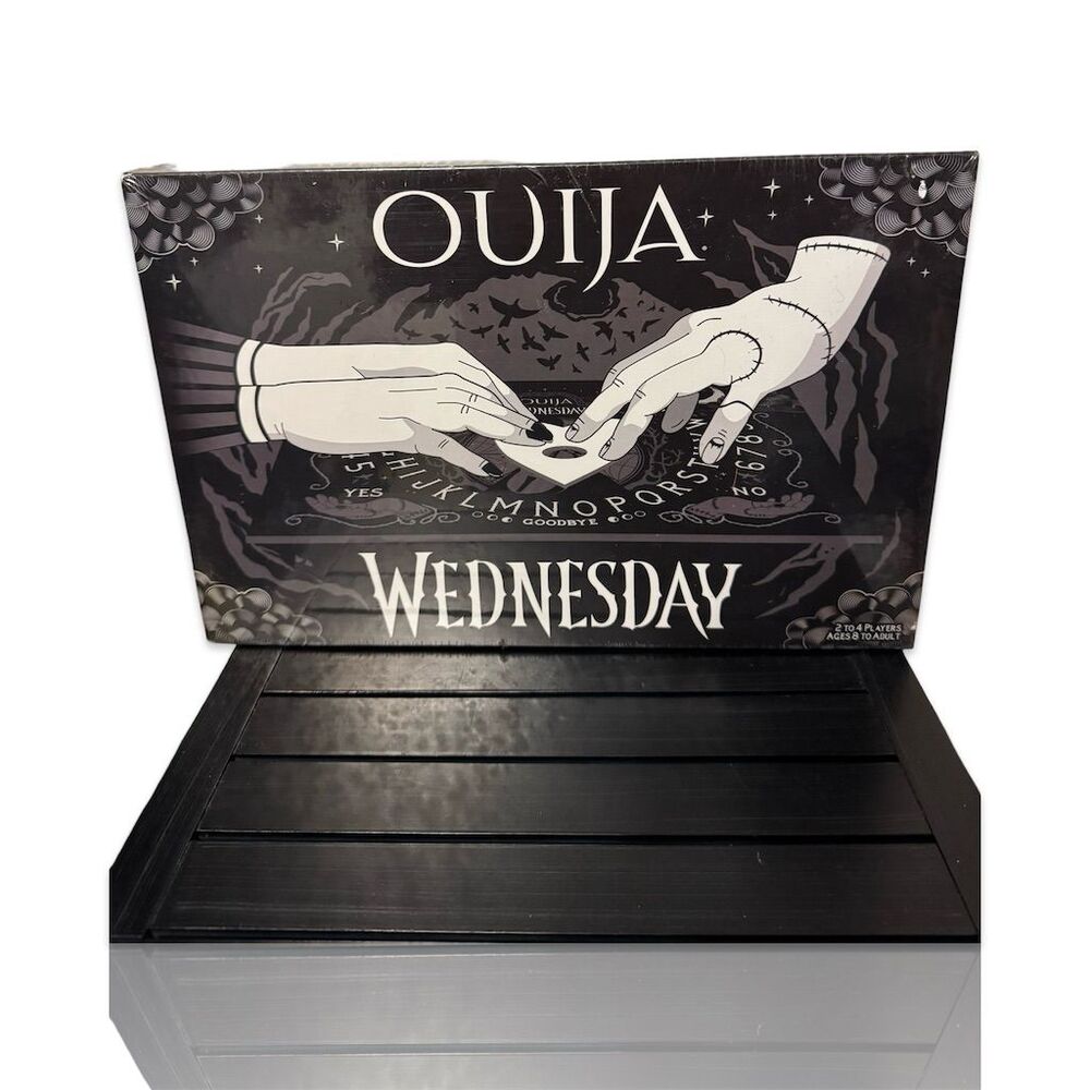 Ouija: Wednesday Edition Collectible Board Game by Hasbro: Sealed; NIB: GOTH